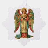 Carte Décorative Ange de Noël (Recto)