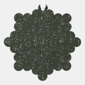 Carte Décorative Aquarelle Bois Joyeux Noël (Verso)