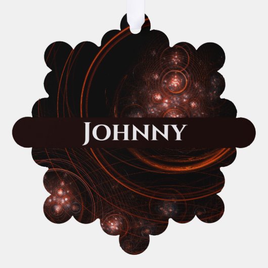 Carte Décorative Art Abstrait Starlight (Verso)