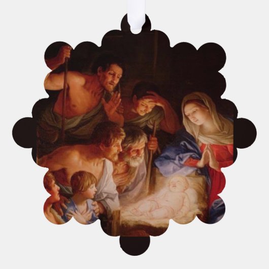 Carte Décorative Art de Noël (Verso)