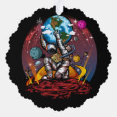 Carte Décorative Atlas Space Man (Verso)