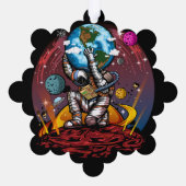 Carte Décorative Atlas Space Man (Verso)