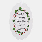 Carte Décorative Autocollant d'Écriture Sainte de Noël chrétien (Droite)