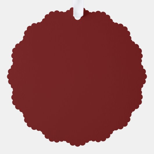 Carte Décorative Balise Joyeux Noël Snowflake (Verso)