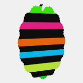 Carte Décorative Bandes de néon (Droite)