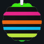 Carte Décorative Bandes de néon<br><div class="desc">http://www.zazzle.com/dinatemraz*</div>