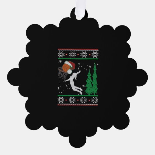 Carte Décorative Basket-ball (Recto)