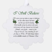 Carte Décorative Basset Hound Cadeaux de Noël (Verso)