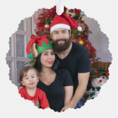 Carte Décorative Bauble de Noël portugais (Verso)