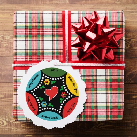 Carte Décorative Bauble de Noël portugais (Insitu (Cadeau))