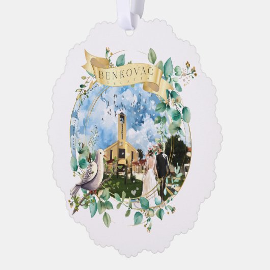 Carte Décorative Benkovac (Gauche)