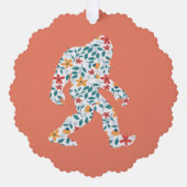CARTE DÉCORATIVE BIGFOOT FLORAL (Recto)
