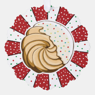 Carte Décorative Biscuits italiens mignons pour les fêtes