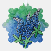Carte Décorative Bluebonnets du Texas (Verso)