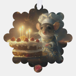 Carte Décorative Boulangerie de Noël par Fabulous Mice Baker