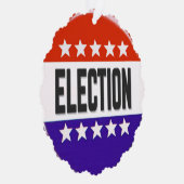 Carte Décorative Bouton Élection (Droite)
