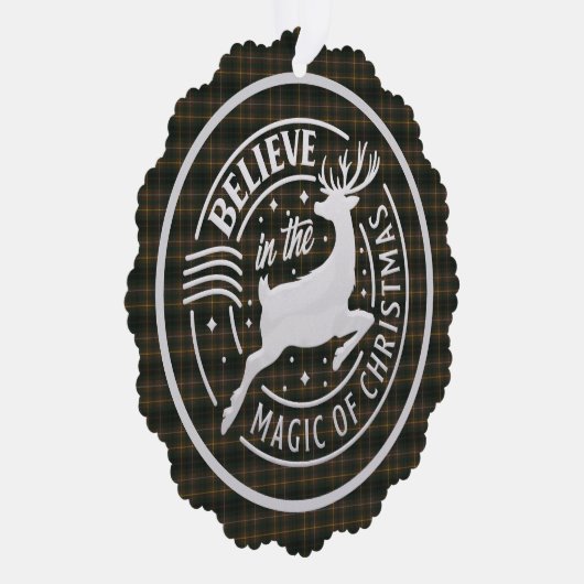 Carte Décorative Buchanan Chasse Moderne écossais Tartan Noël (Droite)