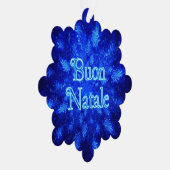 Carte Décorative Buon Natale - Explosion de neige (Droite)