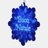 Carte Décorative Buon Natale - Explosion de neige (Gauche)