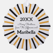 Carte Décorative Calico Cat Christmas (Verso)