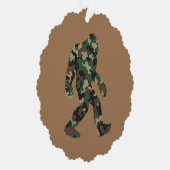 Carte Décorative Camo Bigfoot Sasquatch (Droite)