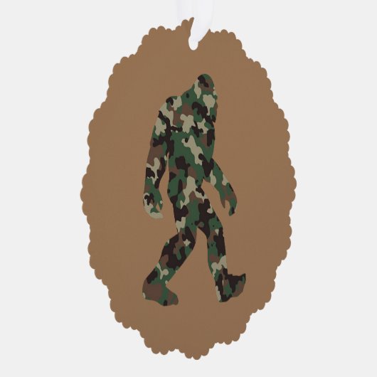 Carte Décorative Camo Bigfoot Sasquatch (Droite)