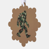Carte Décorative Camo Bigfoot Sasquatch (Gauche)