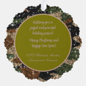 Carte Décorative Camo Couleurs militaires Vacances photo (Verso)