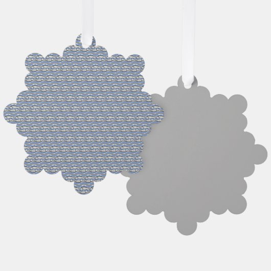 Carte Décorative Cancer (Recto/Verso)