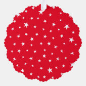 Carte Décorative Caractères de Noël personnalisés (Verso)