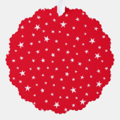 Carte Décorative Caractères de Noël personnalisés (Verso)