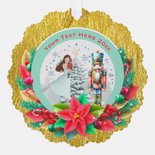 Carte Décorative Casse-noisette Noël, Cadeau de vacances en famille