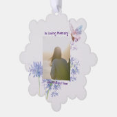 Carte Décorative Célébration chrétienne du papillon de vie (Gauche)