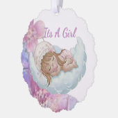 Carte Décorative Celestial Baby shower  (Gauche)