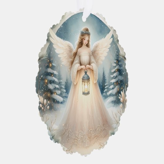 Carte Décorative Celestial Winter Angel Lantern of Hope (Droite)