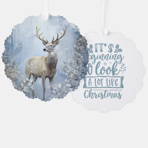 Carte Décorative C'est vraiment Noël maintenant Buck
