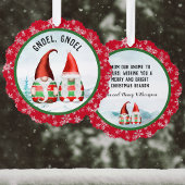 Carte Décorative Charmante Gnomes Gnoel Notre Accueil Salutation No