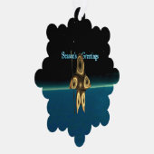 Carte Décorative Chasseur inuit fractal - Bonnes Fêtes (Droite)