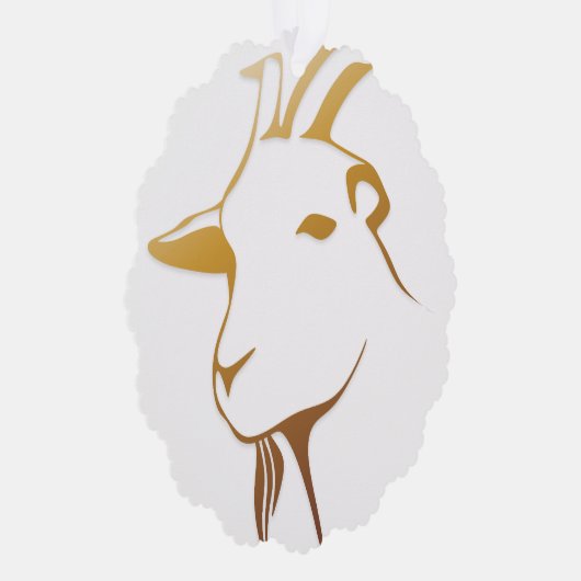 Carte Décorative Chèvre (Droite)