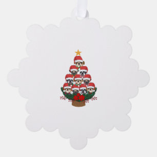 Carte Décorative Chien de Noël