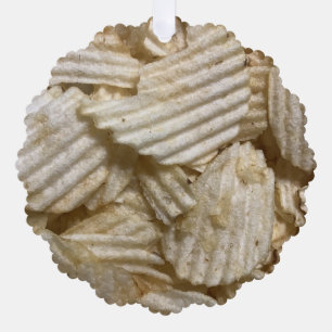 Carte Décorative Chips de pommes de terre