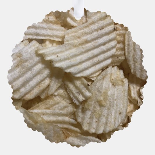Carte Décorative Chips de pommes de terre (Verso)