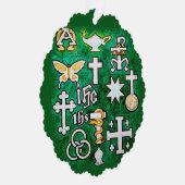 Carte Décorative Chrismons (Droite)