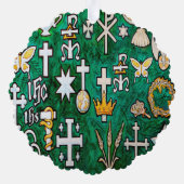 Carte Décorative Chrismons (Verso)
