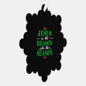 Carte Décorative Christian Christmas Toxits Jésus Is The Reason For (Droite)