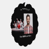 Carte Décorative Christian Memorial Keepsake Bowling Bowler (Droite)