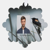 Carte Décorative Christian Memorial Keepsaké Red-wing Blackbird (Recto)