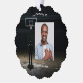 Carte Décorative Christian Memorial Pocket Card Basketball Game (Gauche)
