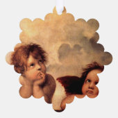 Carte Décorative Christmas Angels Paper Ornament Card (Verso)