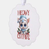 Carte Décorative Christmas Cat (Gauche)